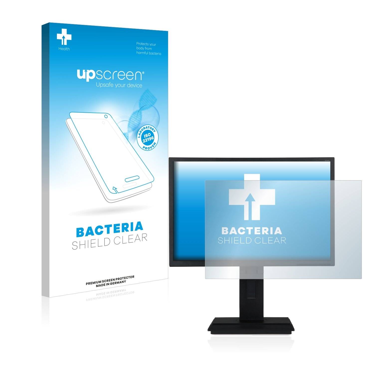 upscreen Bacteria Shield Clear Premium Antibakterielle Displayschutzfolie für Acer
