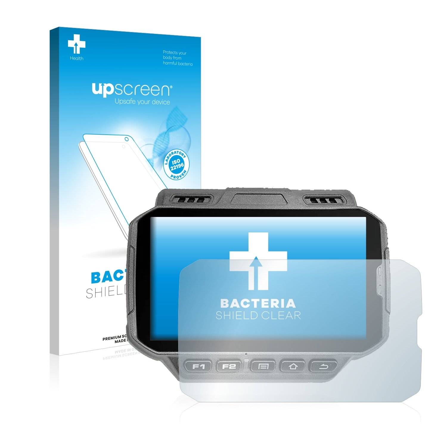 upscreen Bacteria Shield Clear Premium Antibakterielle Displayschutzfolie für Conker