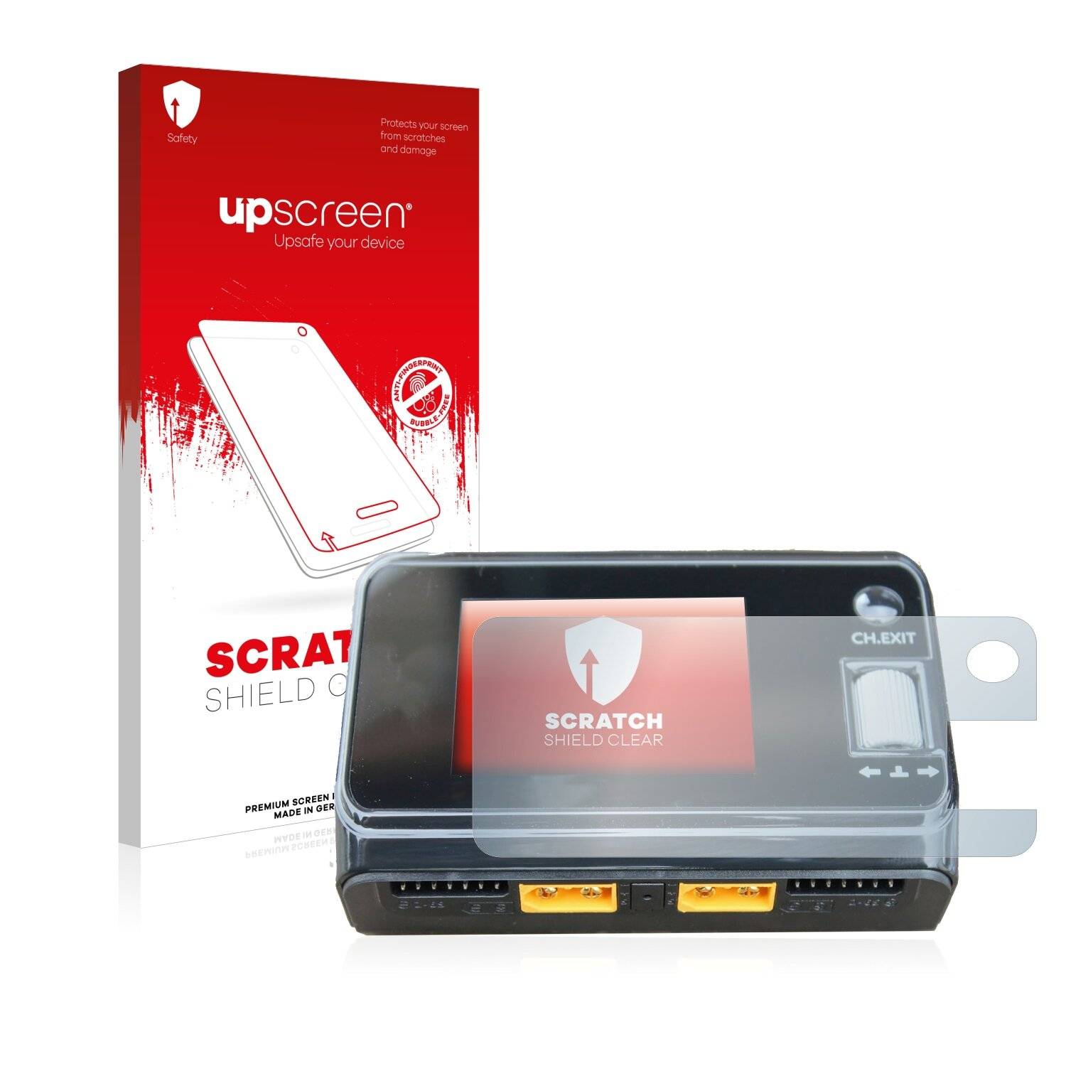 upscreen Scratch Shield Clear Premium Displayschutzfolie für ToolkitRC M6D Dual