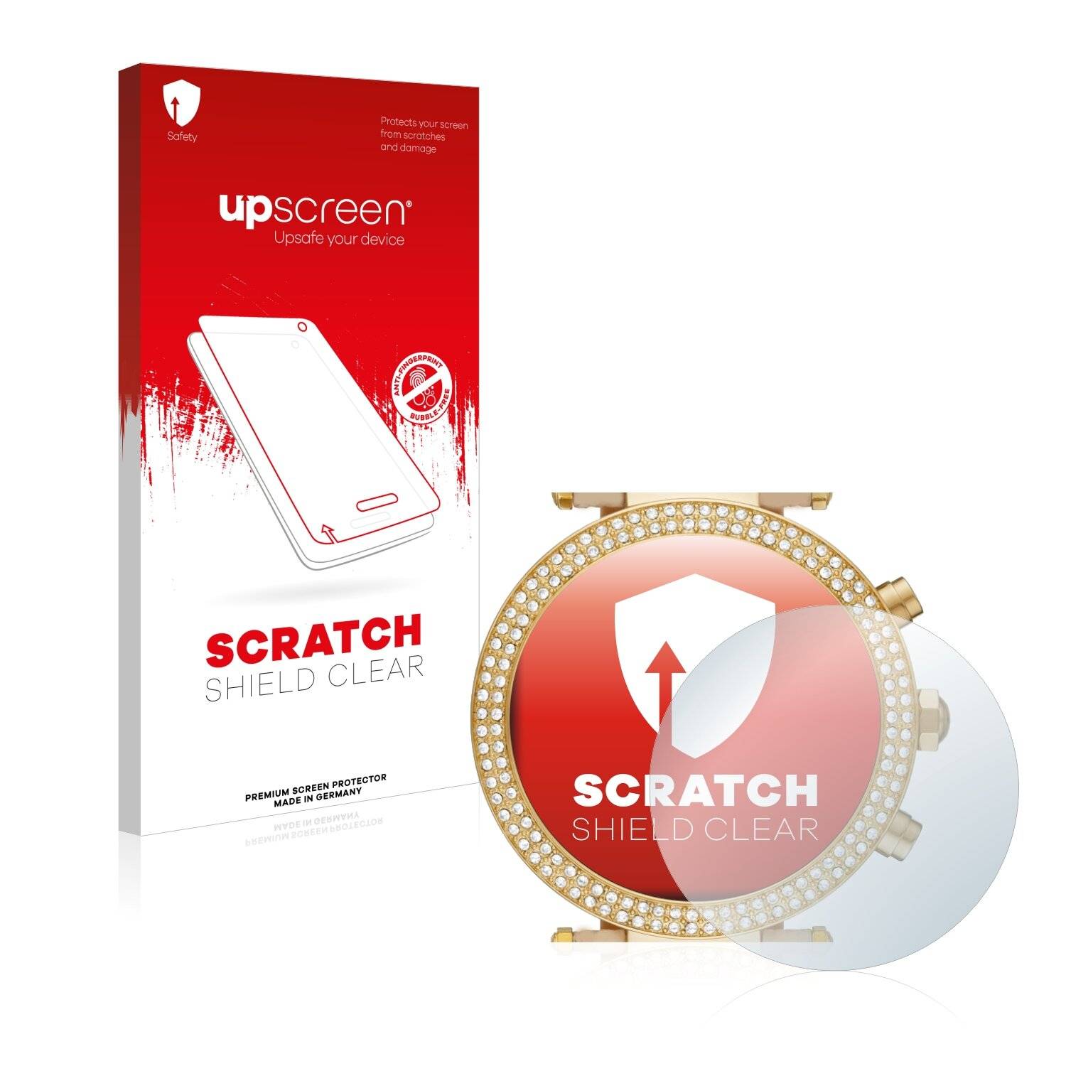 upscreen Scratch Shield Clear Premium Displayschutzfolie für Michael Kors Parker MK