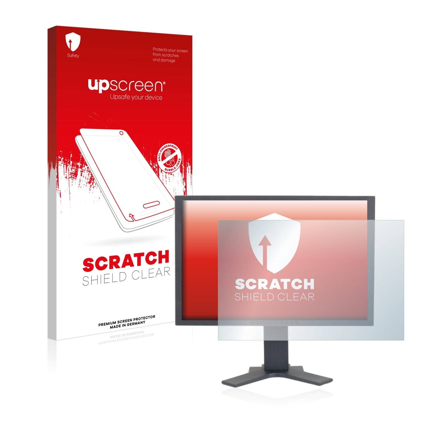 upscreen Scratch Shield Clear Premium Displayschutzfolie für Eizo Flexscan