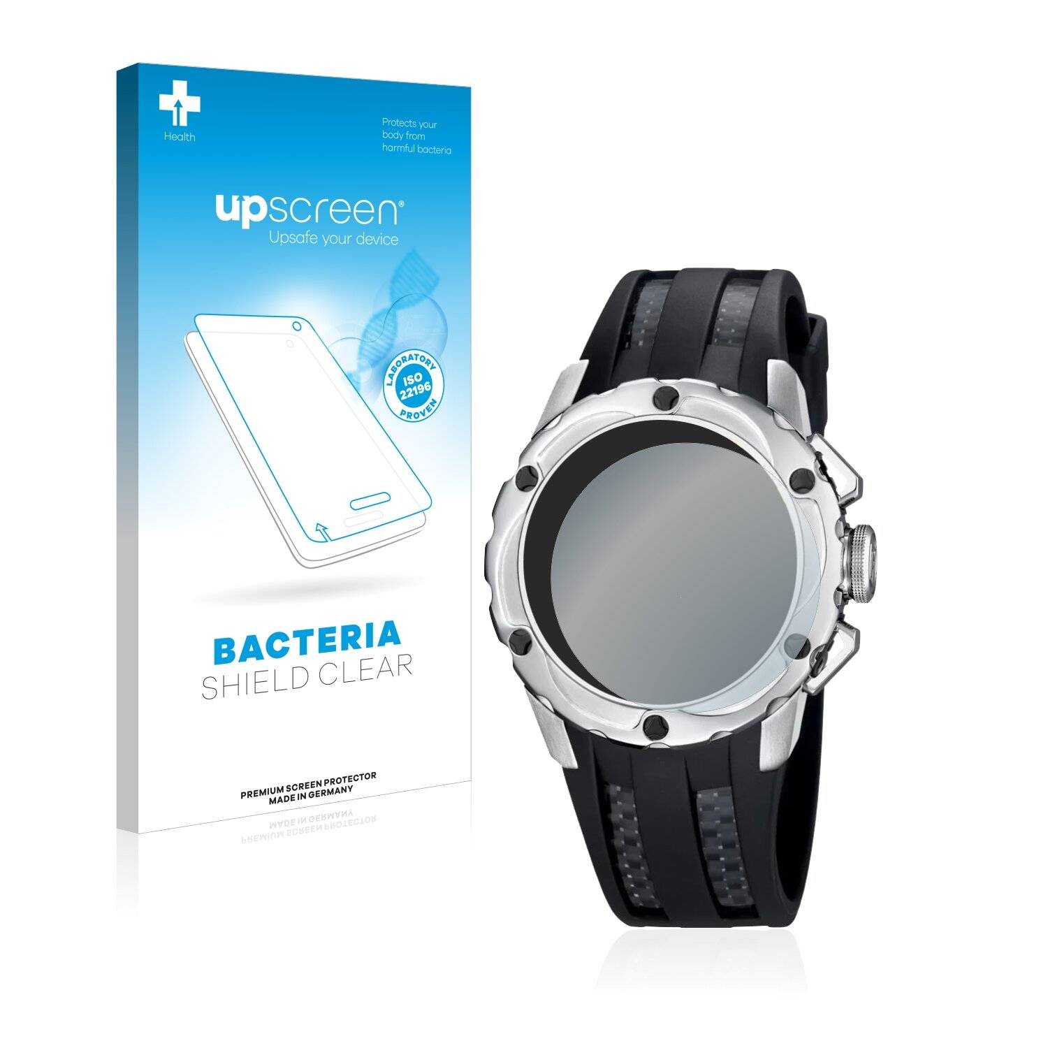 upscreen Bacteria Shield Clear Premium Antibakterielle Displayschutzfolie für Festina F