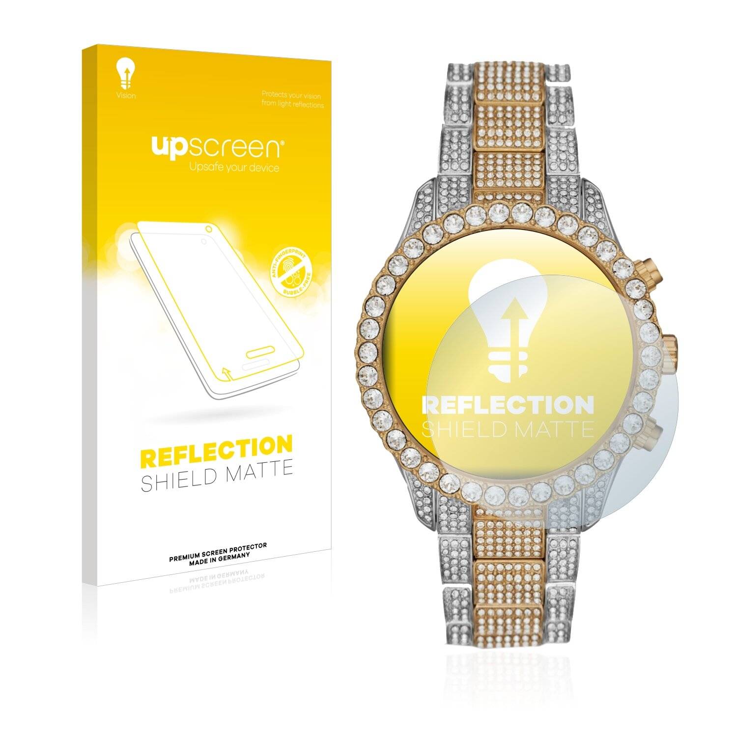 upscreen Reflection Shield Matte Premium Displayschutzfolie für Michael Kors Layton MK