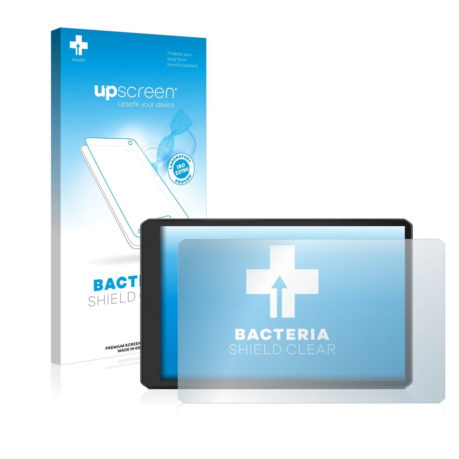 upscreen Bacteria Shield Clear Premium Antibakterielle Displayschutzfolie für Garmin Vieo RV