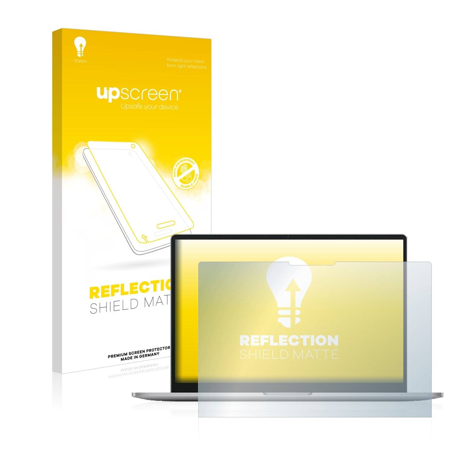 upscreen Reflection Shield Matte Premium Displayschutzfolie für Xiaomi RedmiBook Pro 15