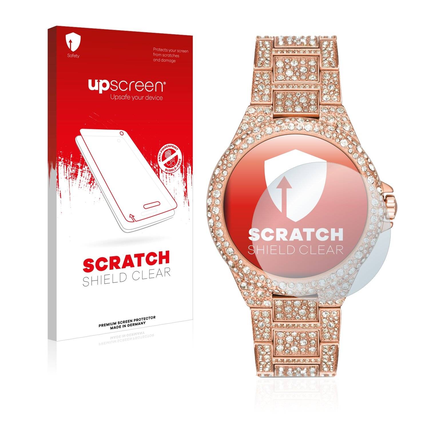 upscreen Scratch Shield Clear Premium Displayschutzfolie für Michael Kors Camille MK