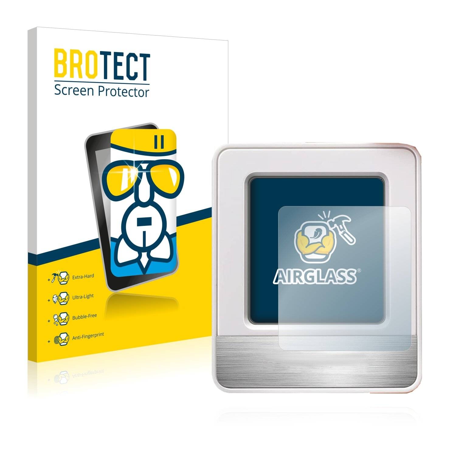 BROTECT AirGlass Schutzglas Folie für ThermoPro TP
