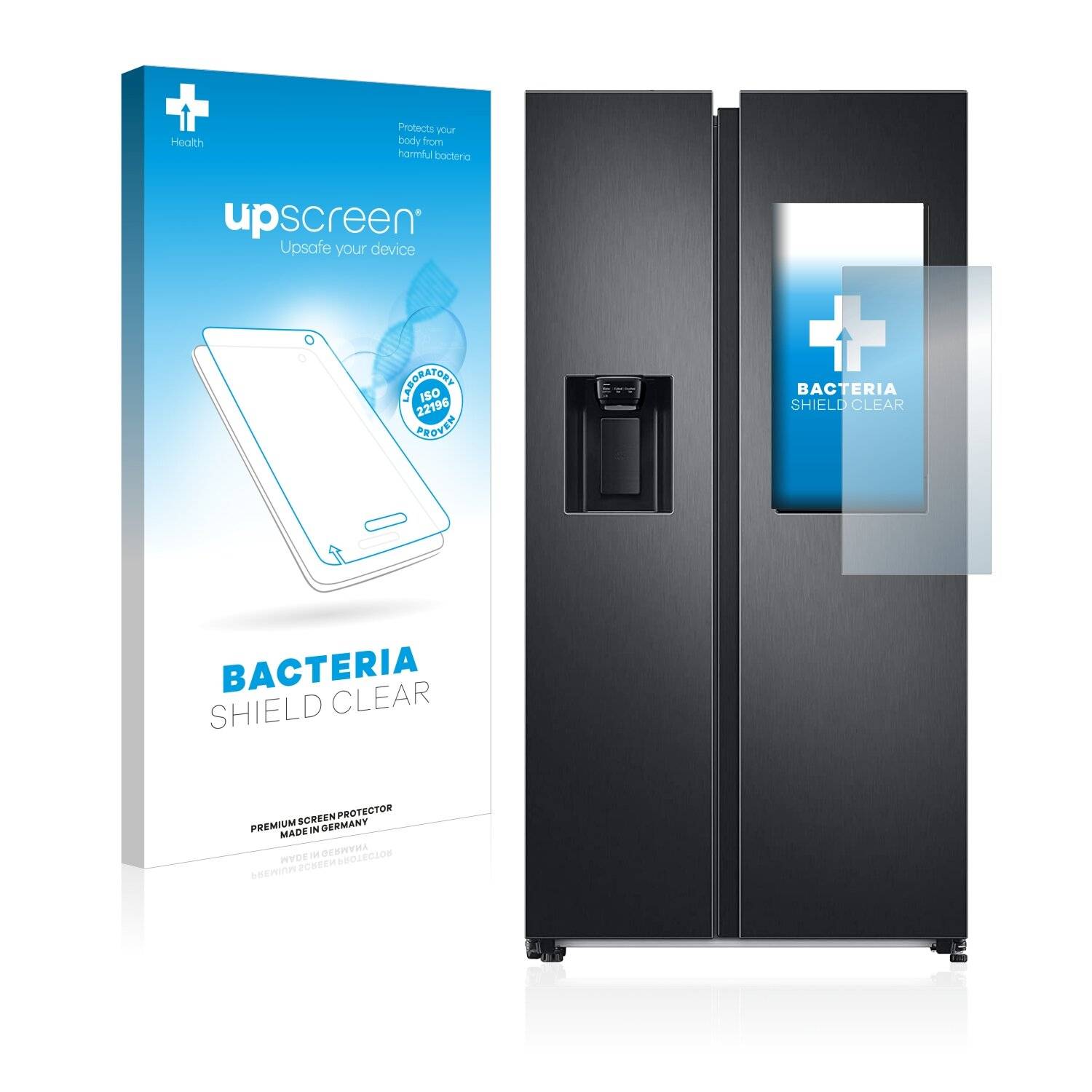 upscreen Bacteria Shield Clear Premium Antibakterielle Displayschutzfolie für Samsung
