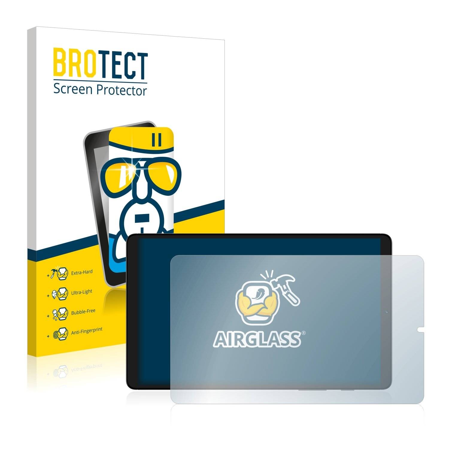 BROTECT AirGlass Schutzglas Folie für realme Pad