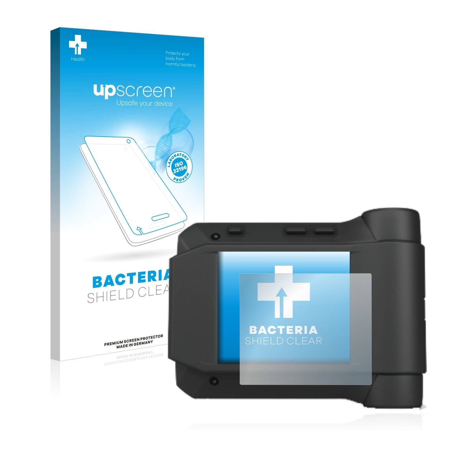 upscreen Bacteria Shield Clear Premium Antibakterielle Displayschutzfolie für Swissphone