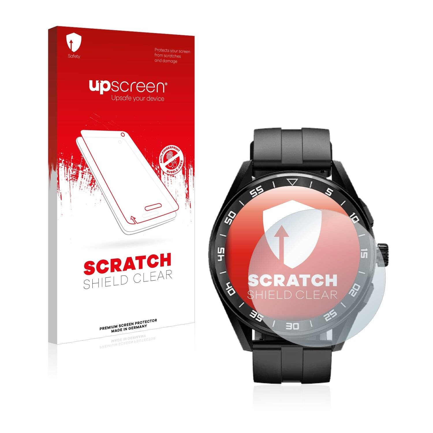 upscreen Scratch Shield Clear Premium Displayschutzfolie für Lokmat Comet