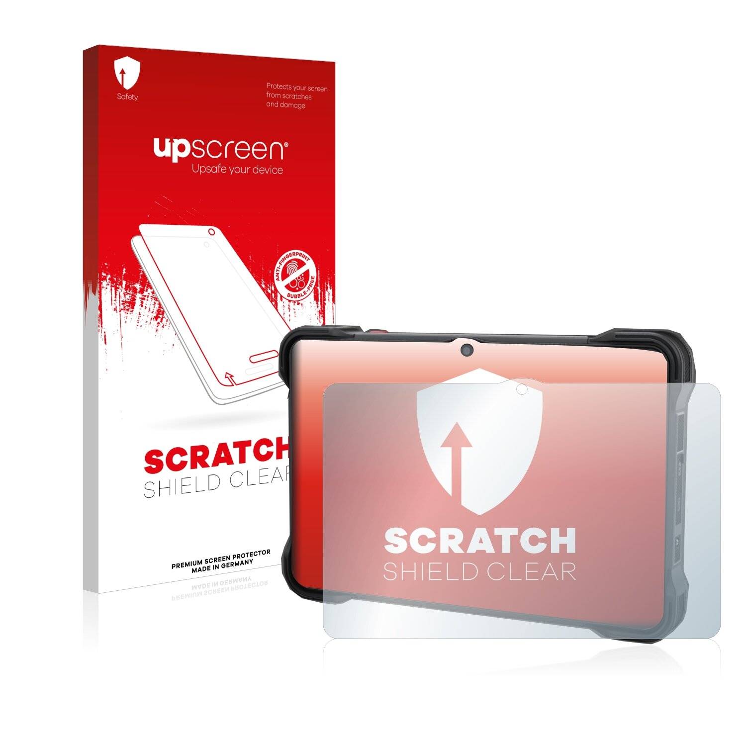 upscreen Scratch Shield Clear Premium Displayschutzfolie für Bressner Scorpion Rugged 10X