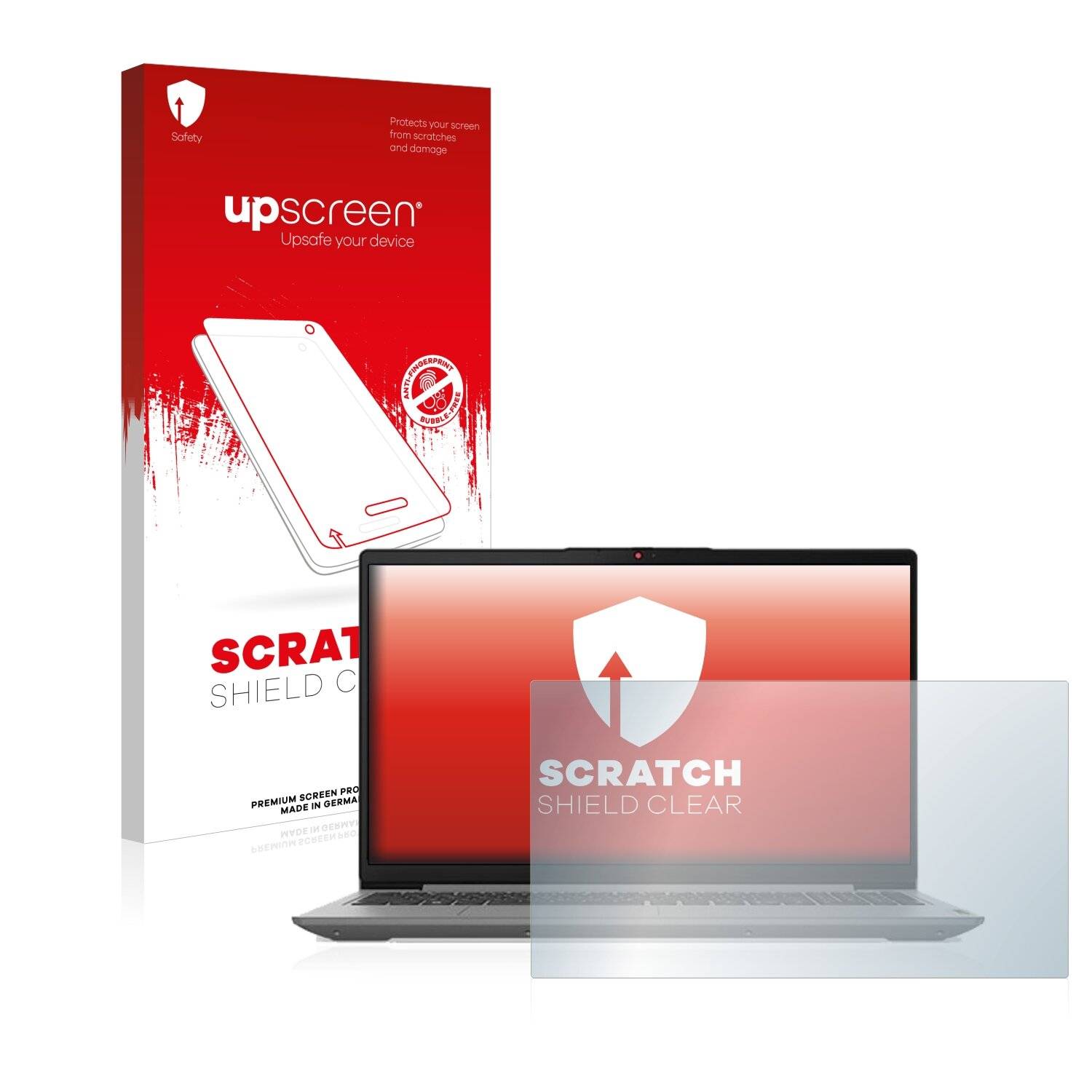 upscreen Scratch Shield Clear Premium Displayschutzfolie für Lenovo IdeaPad 3 Gen 7