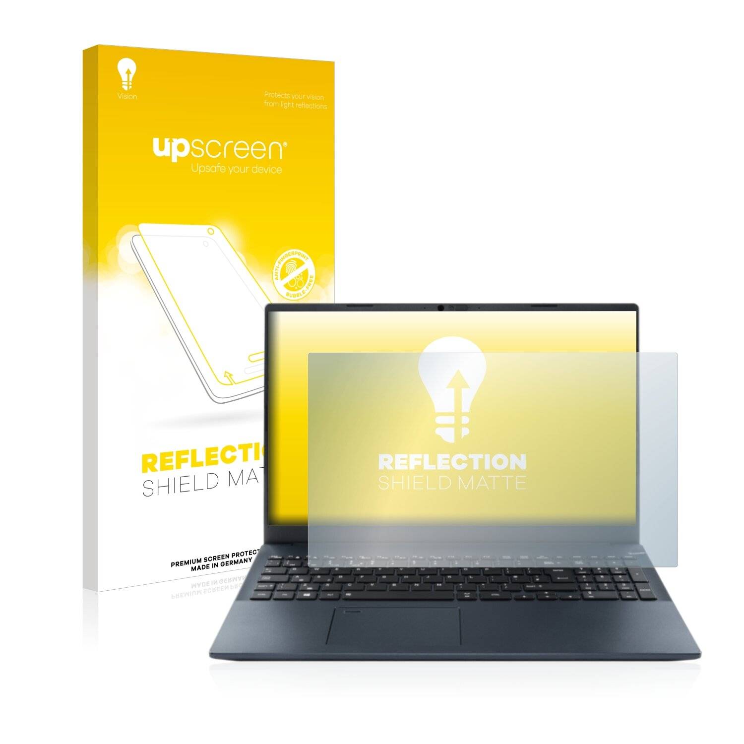 upscreen Reflection Shield Matte Premium Displayschutzfolie für Dynabook Tecra