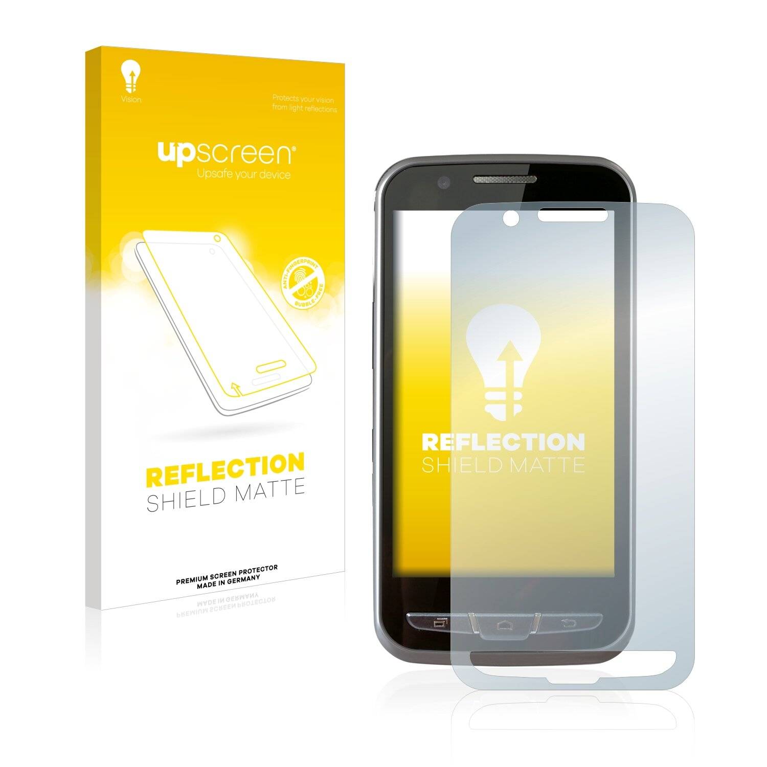 upscreen Reflection Shield Matte Premium Displayschutzfolie für Point Mobile