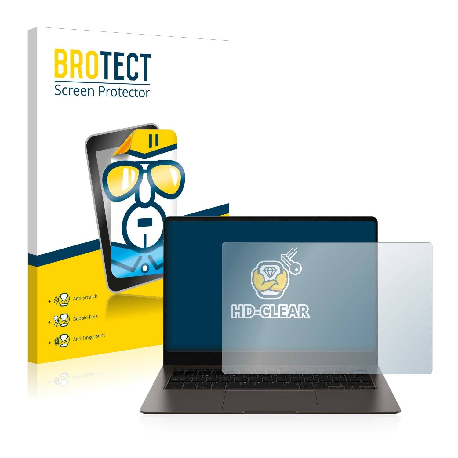 BROTECT HD-Clear Displayschutzfolie für Samsung Galaxy Book3 Pro