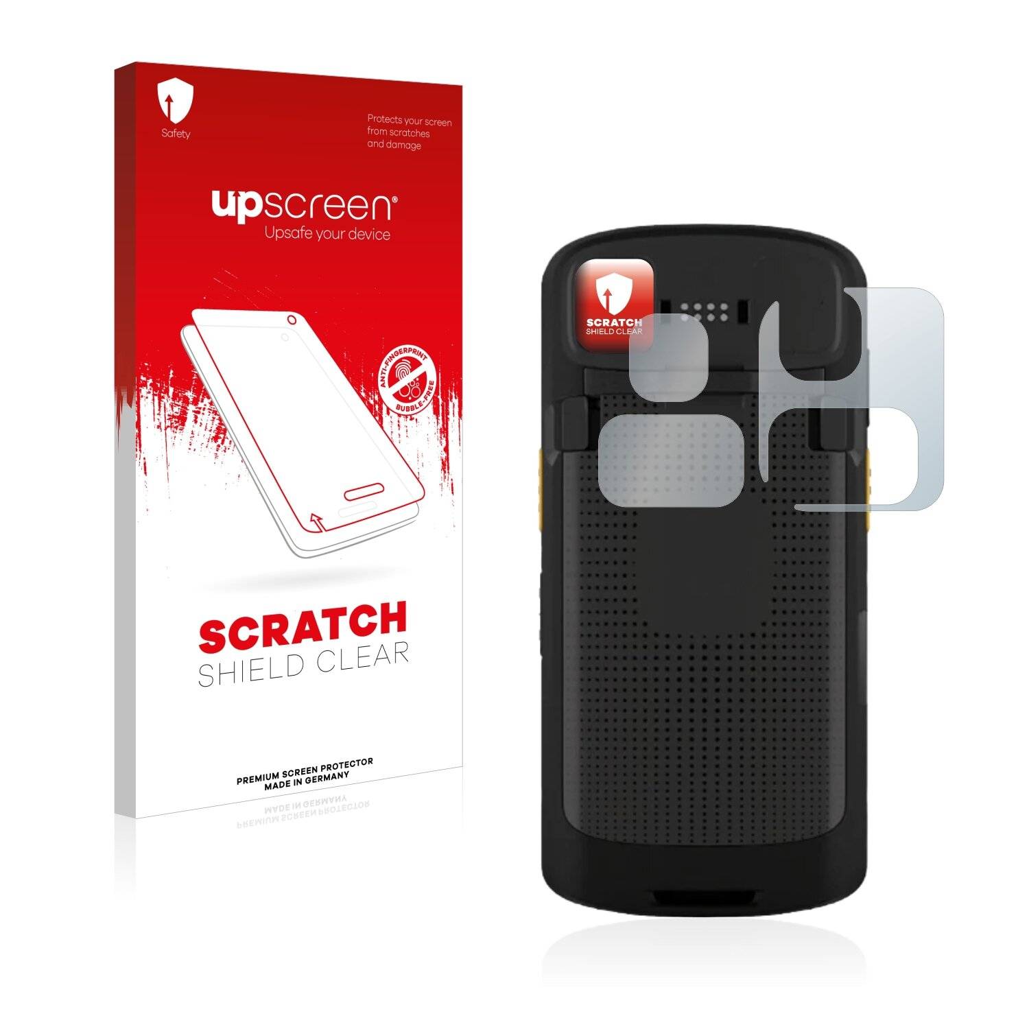 upscreen Scratch Shield Clear Premium Displayschutzfolie für Zebra TC53 (NUR