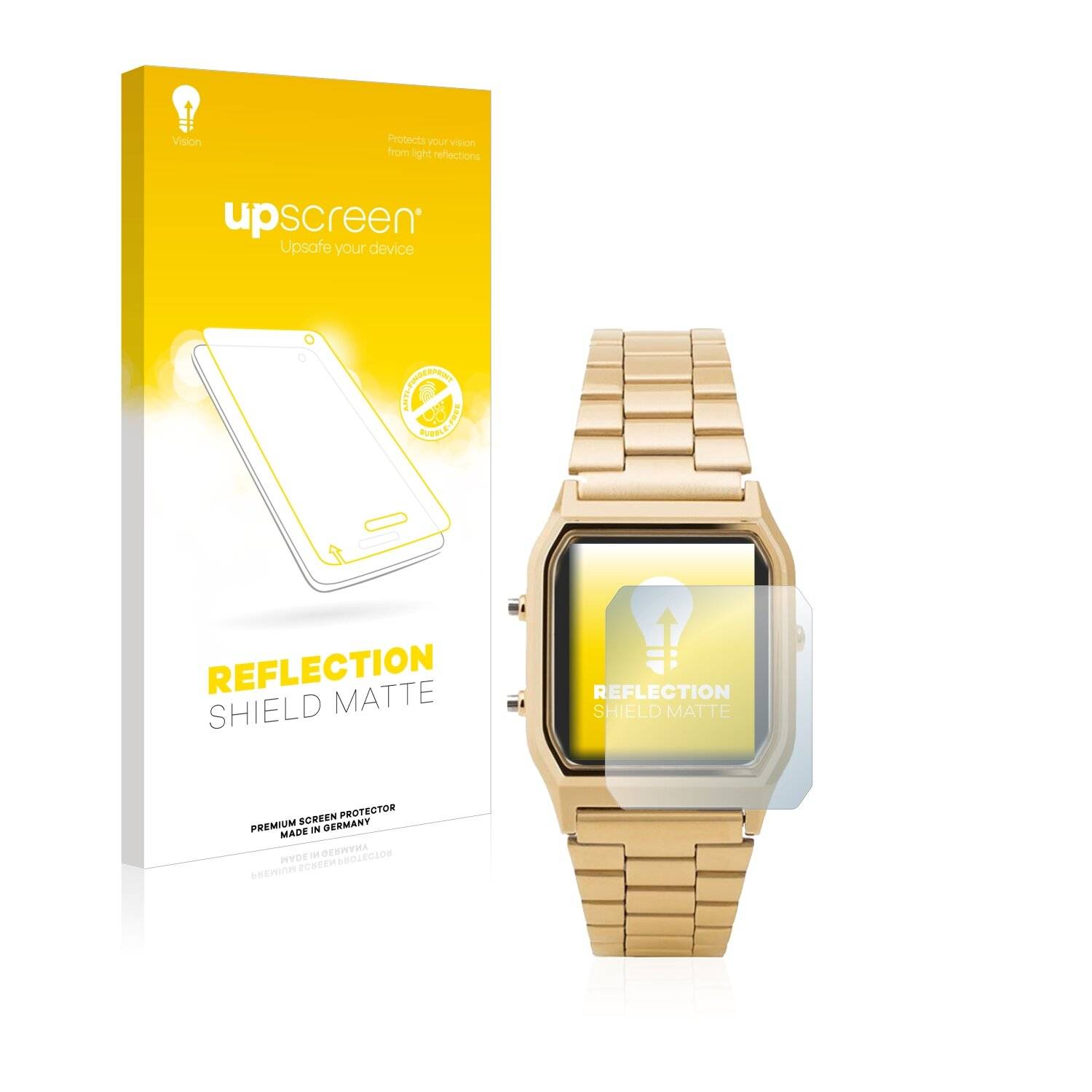 upscreen Reflection Shield Matte Premium Displayschutzfolie für Casio