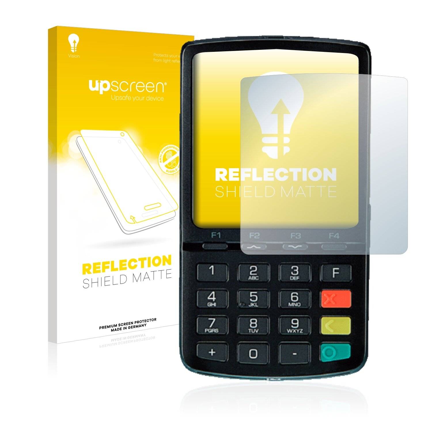 upscreen Reflection Shield Matte Premium Displayschutzfolie für Ingenico