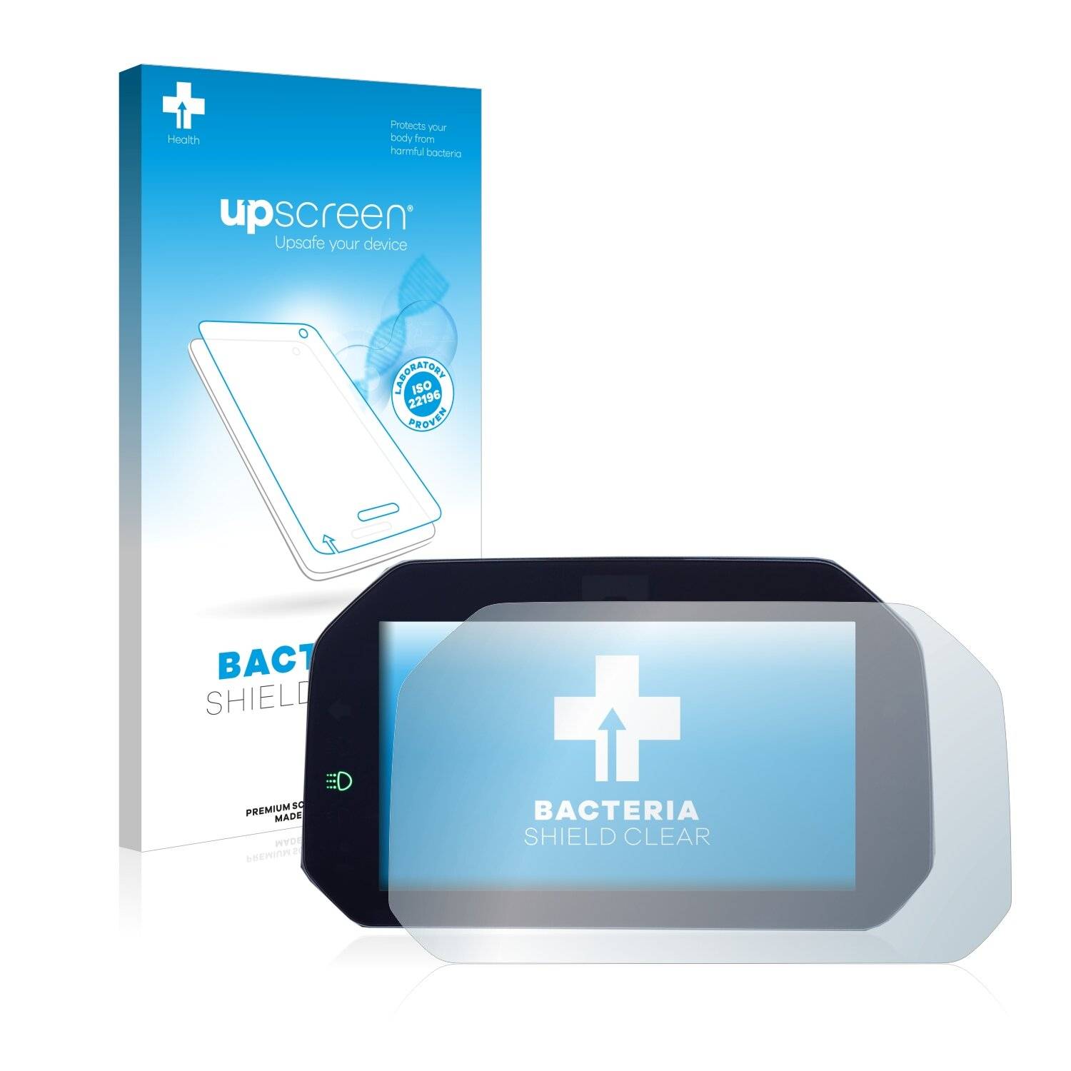 upscreen Bacteria Shield Clear Premium Antibakterielle Displayschutzfolie für BMW R 1250 GS