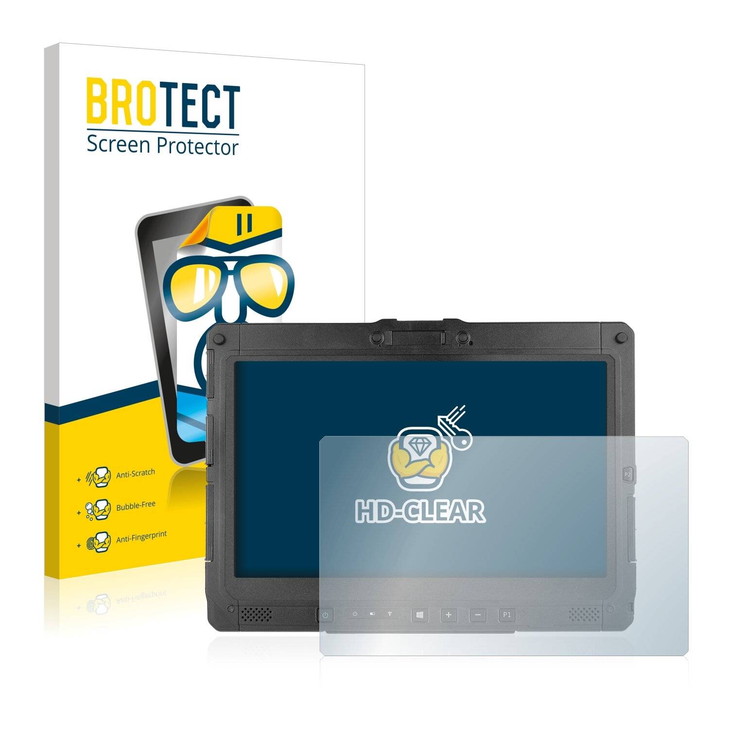 BROTECT HD-Clear Displayschutzfolie für Getac K120