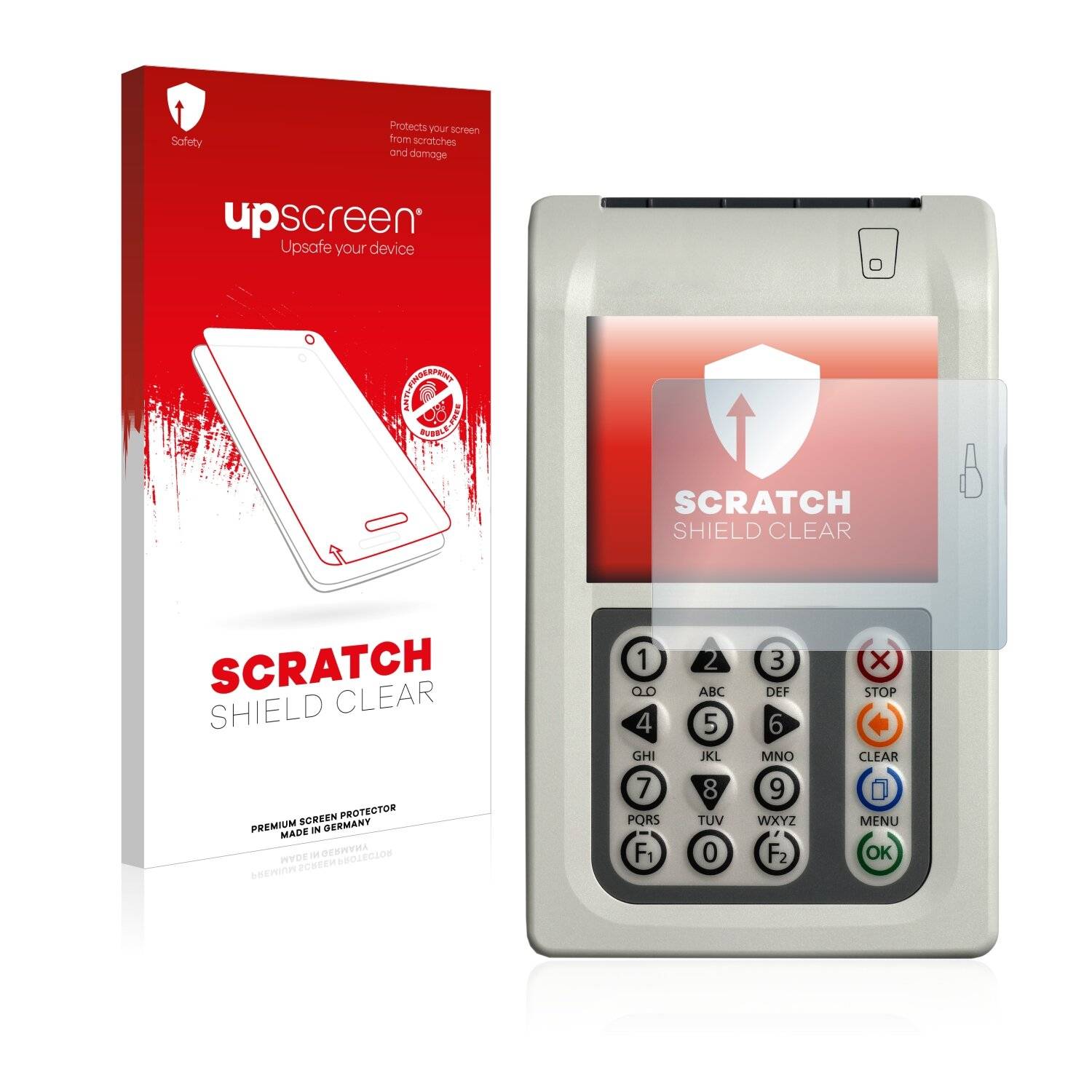 upscreen Scratch Shield Clear Premium Displayschutzfolie für Ingenico Orga 930