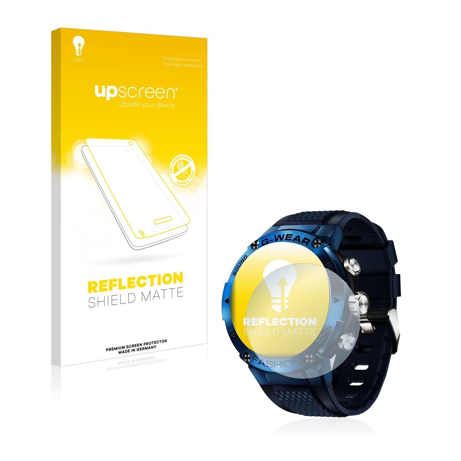 upscreen Reflection Shield Matte Premium Displayschutzfolie für Gawear