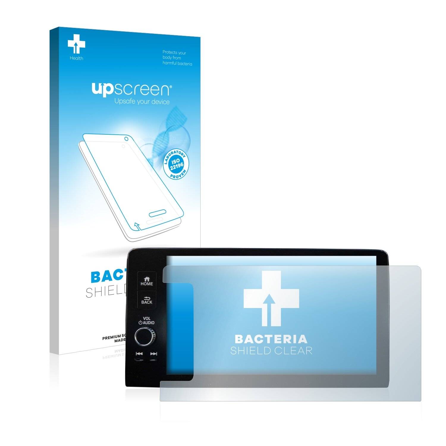 upscreen Bacteria Shield Clear Premium Antibakterielle Displayschutzfolie für Honda HR-V