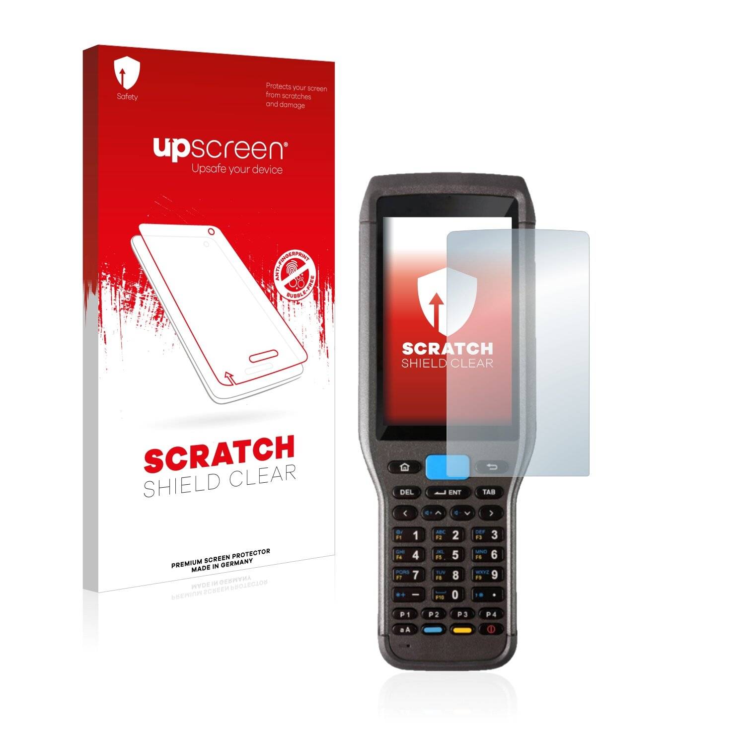 upscreen Scratch Shield Clear Premium Displayschutzfolie für Honeywell ScanPal