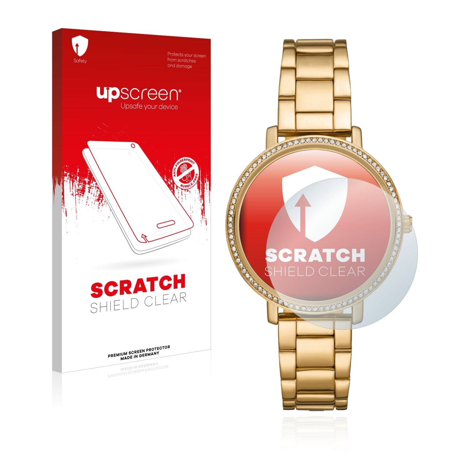 upscreen Scratch Shield Clear Premium Displayschutzfolie für Michael Kors Pyper MK
