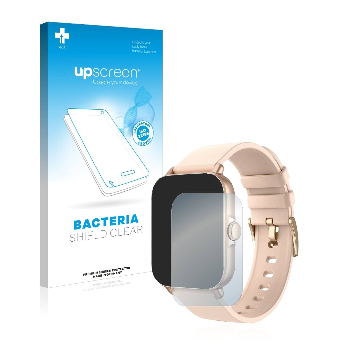upscreen Bacteria Shield Clear Premium Antibakterielle Displayschutzfolie für Naixues