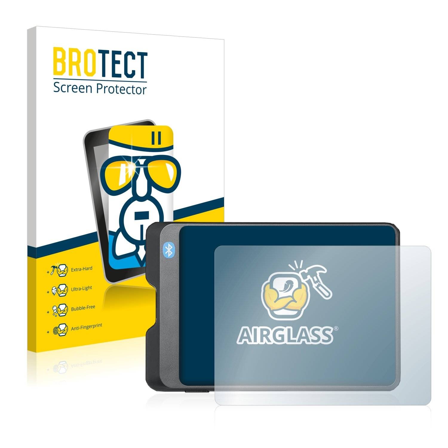 BROTECT AirGlass Schutzglas Folie für SecuX