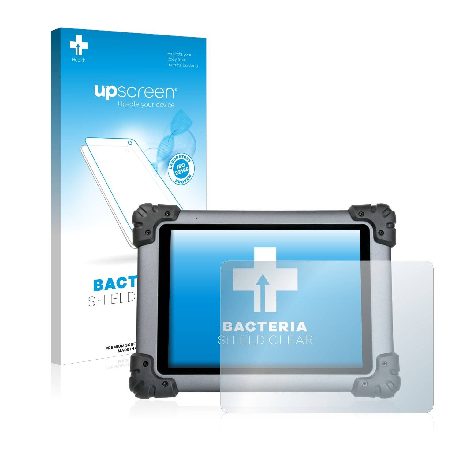upscreen Bacteria Shield Clear Premium Antibakterielle Displayschutzfolie für Autel MaxiSys