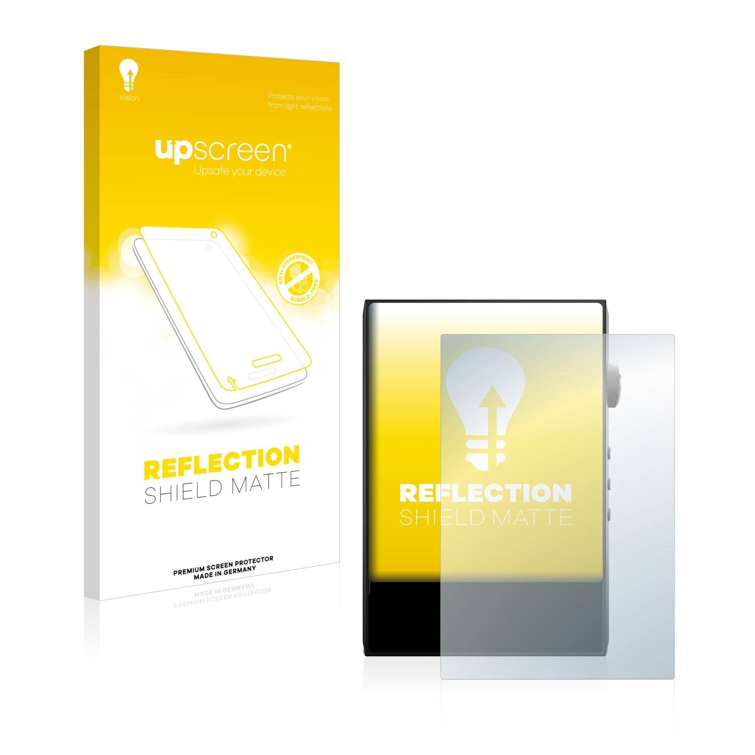 upscreen Reflection Shield Matte Premium Displayschutzfolie für Hiby
