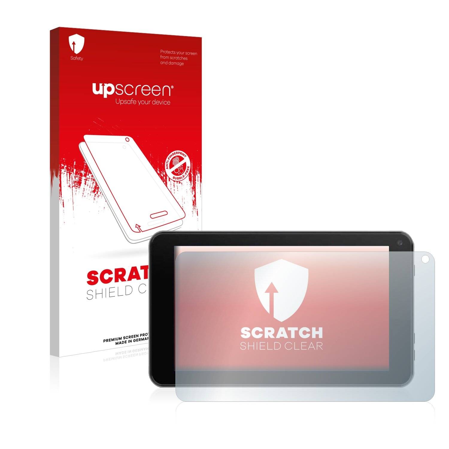 upscreen Scratch Shield Clear Premium Displayschutzfolie für Logicom La Tab