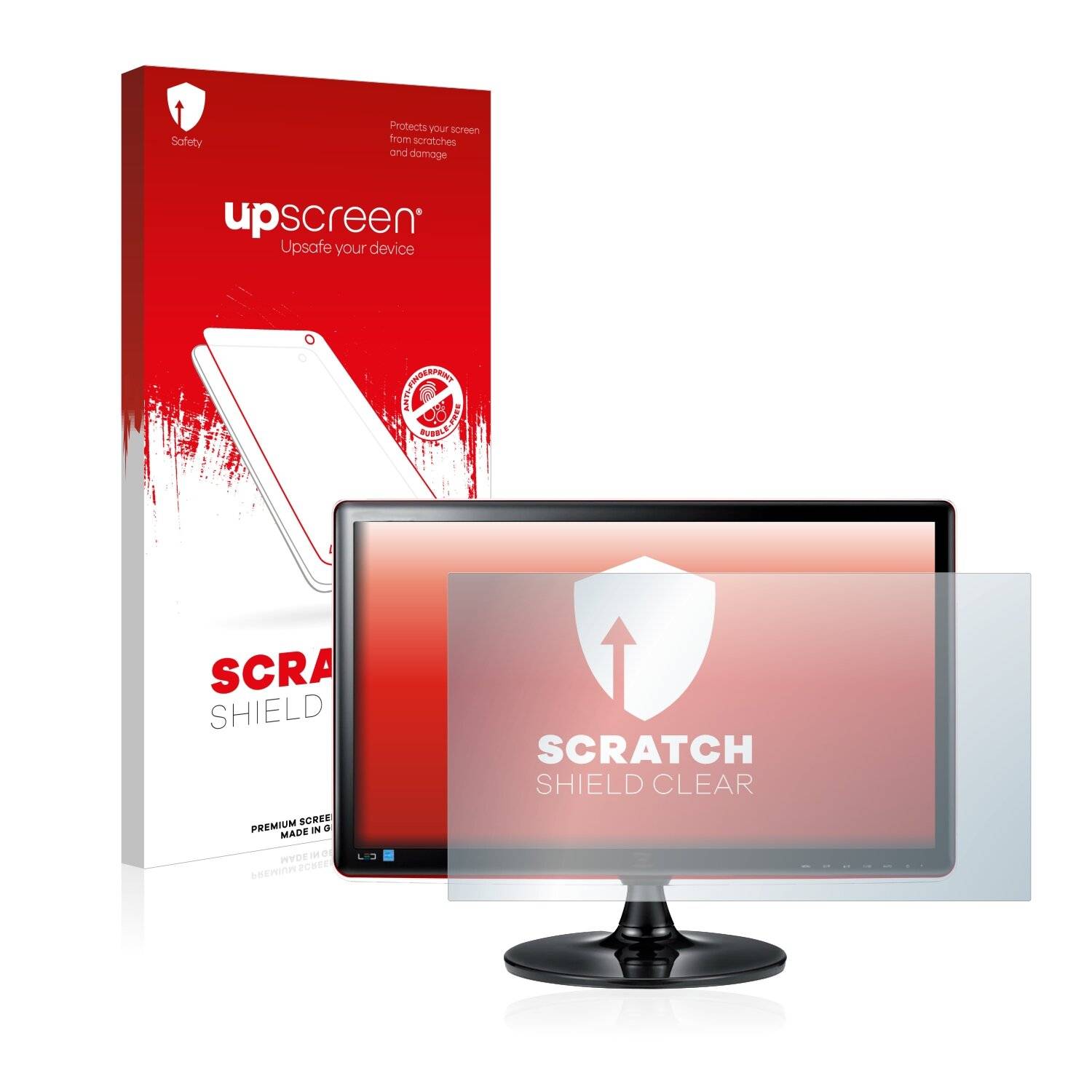 upscreen Scratch Shield Clear Premium Displayschutzfolie für Samsung