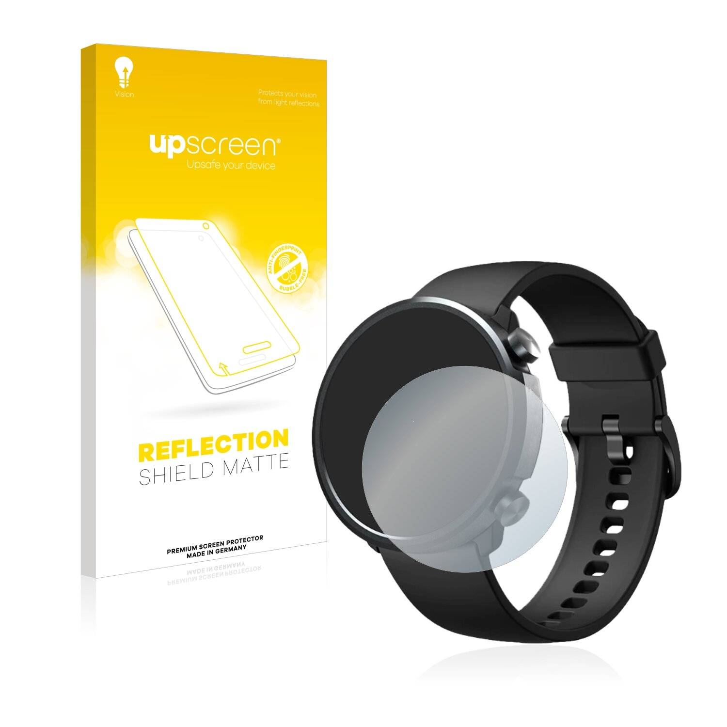 upscreen Reflection Shield Matte Premium Displayschutzfolie für Xiaomo Mibro