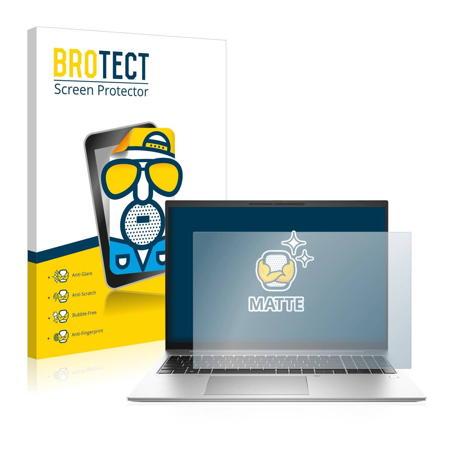 BROTECT Matte Displayschutzfolie für HP EliteBook 865 G9 - Entspiegelt,