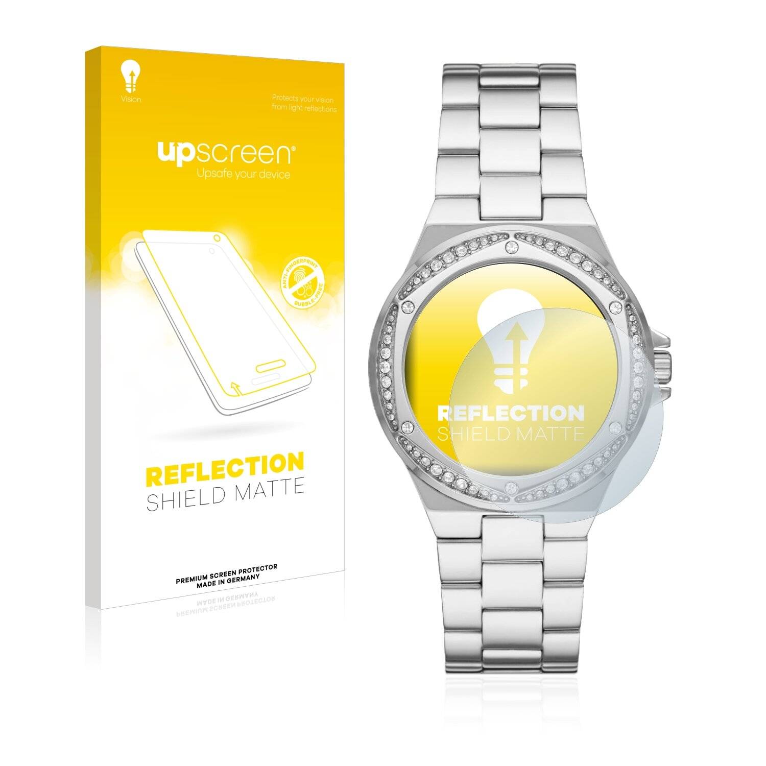 upscreen Reflection Shield Matte Premium Displayschutzfolie für Michael Kors Lennox MK