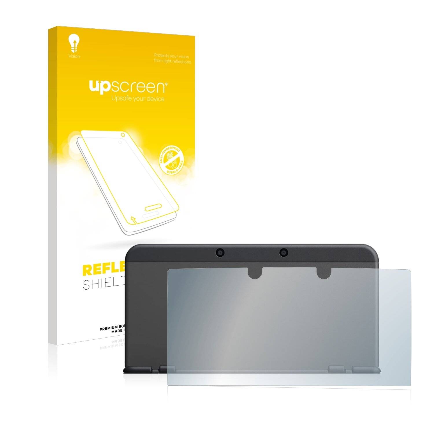 upscreen Reflection Shield Matte Premium Displayschutzfolie für Nintendo 3DS