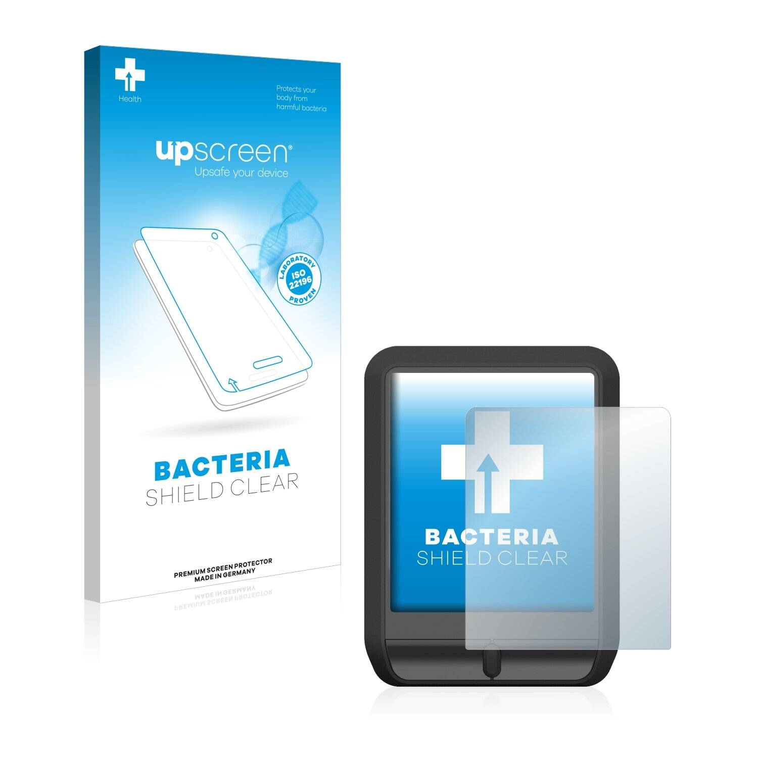 upscreen Bacteria Shield Clear Premium Antibakterielle Displayschutzfolie für Mahle Pulsar