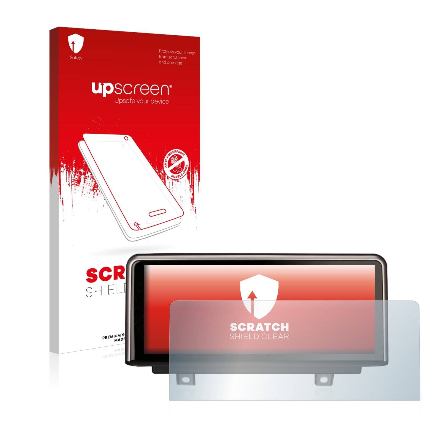 upscreen Scratch Shield Clear Premium Displayschutzfolie für Ersin ES2830B