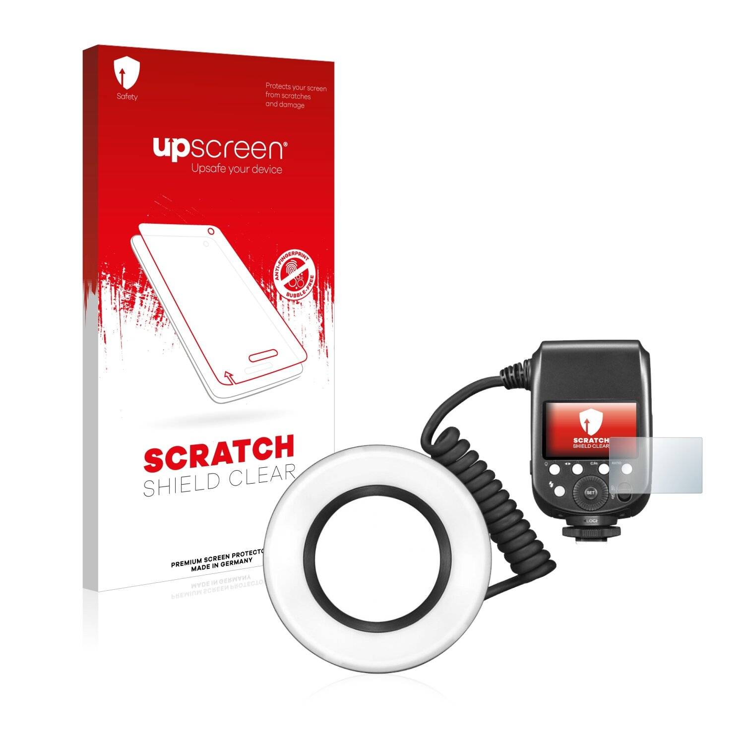 upscreen Scratch Shield Clear Premium Displayschutzfolie für Godox