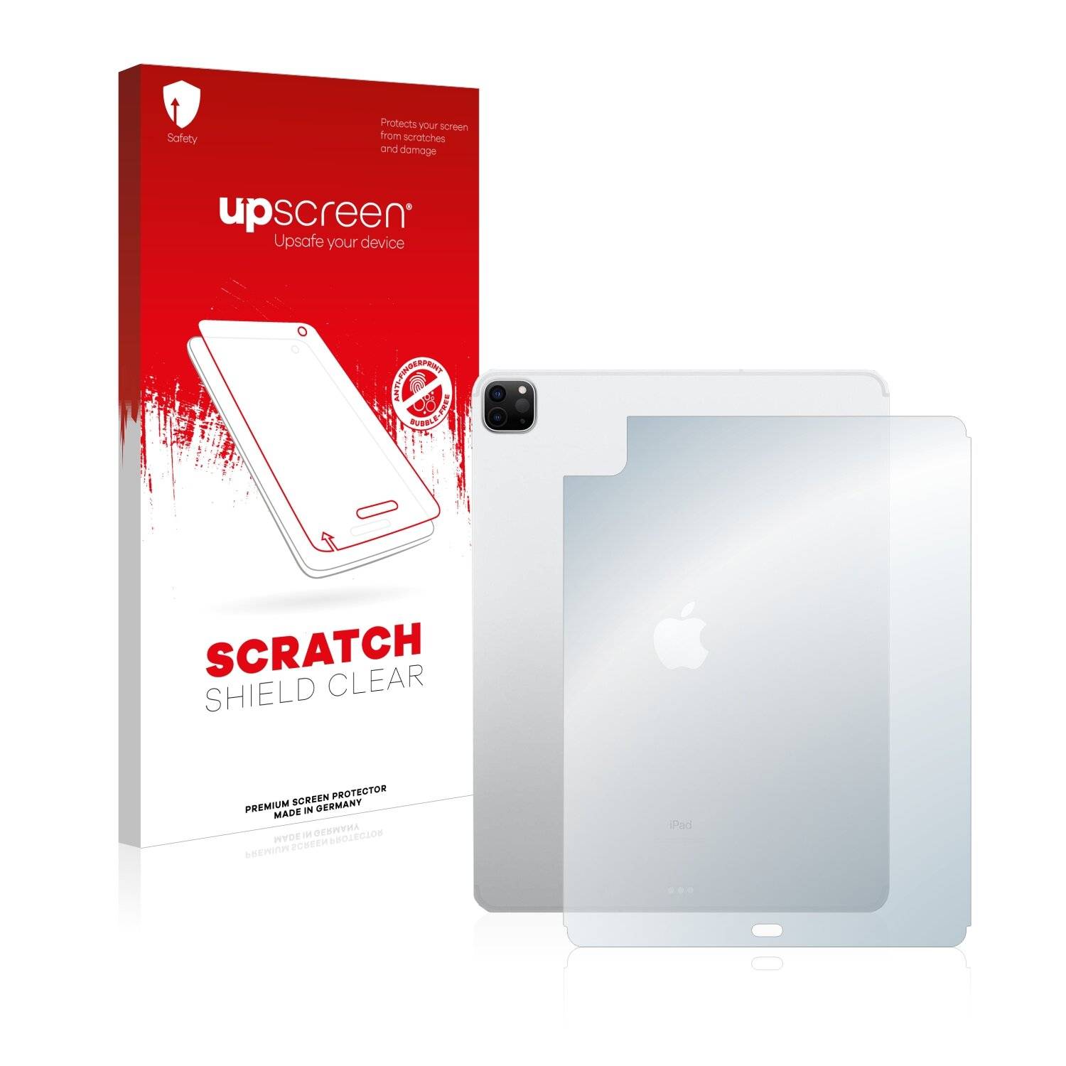 upscreen Scratch Shield Clear Premium Displayschutzfolie für Apple iPad Pro 12.9 2022