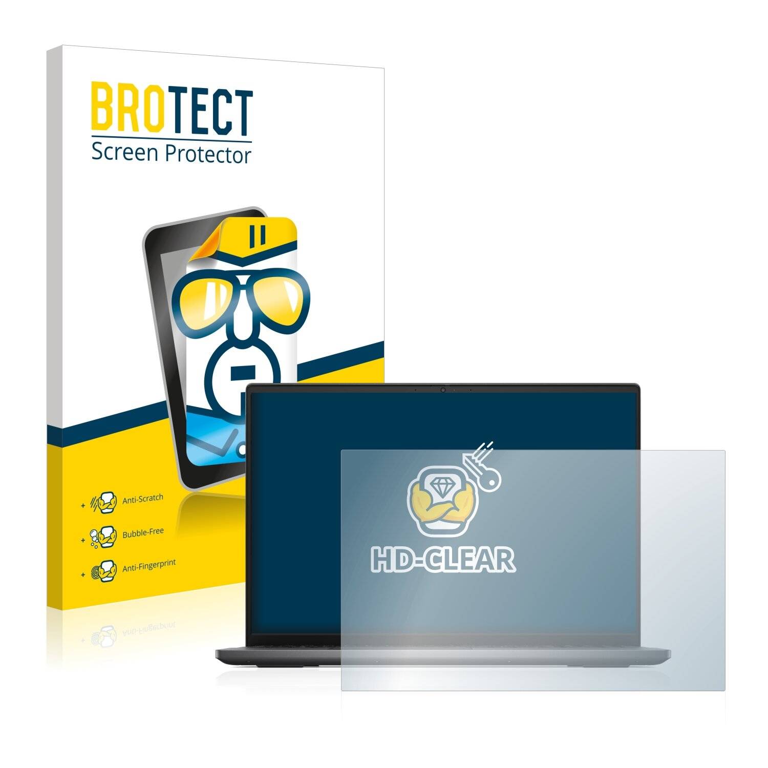 BROTECT HD-Clear Displayschutzfolie für Dell Vostro