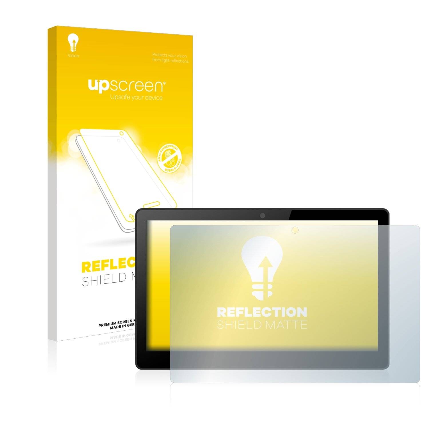 upscreen Reflection Shield Matte Premium Displayschutzfolie für Xoro Xoro MegaPAD 1564