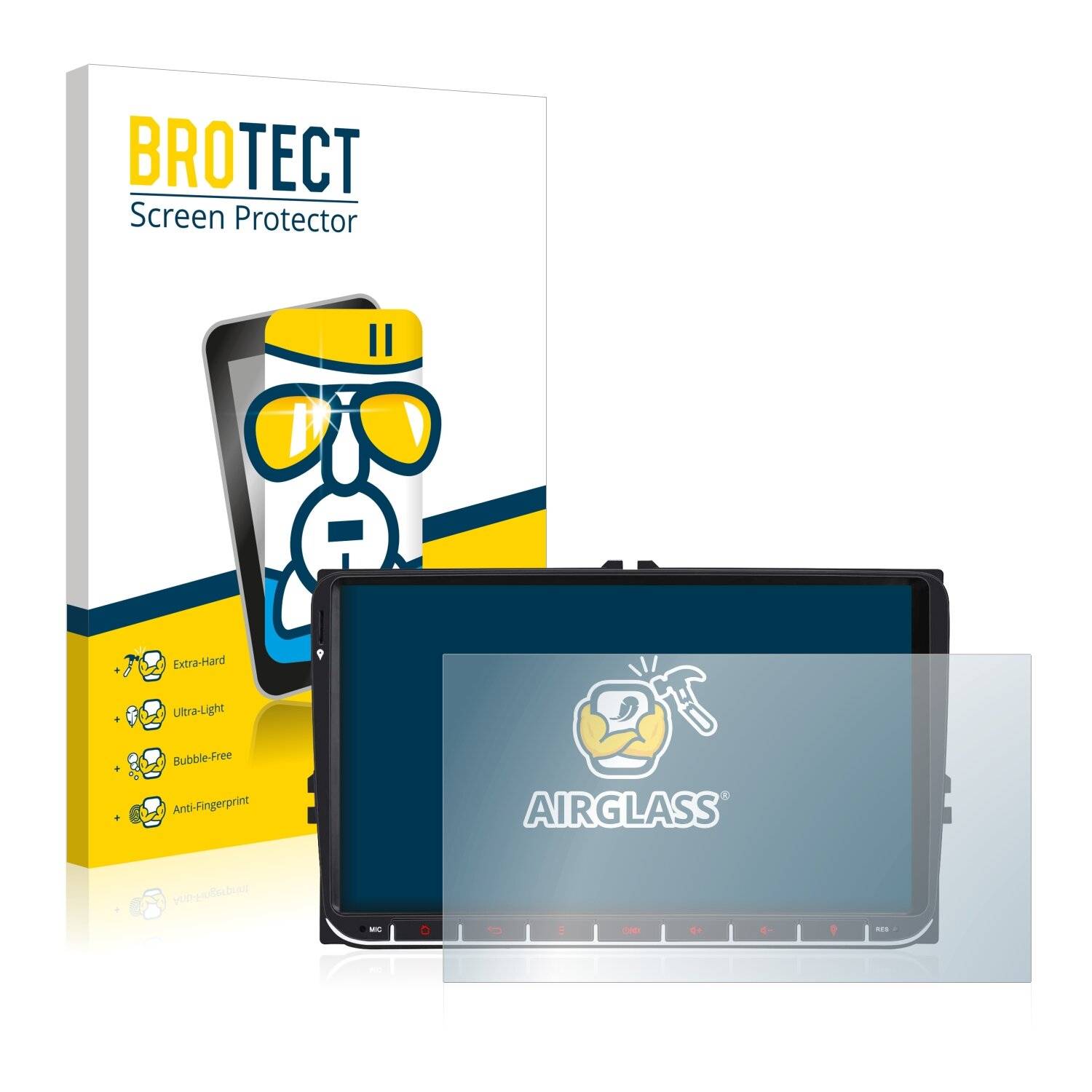 BROTECT AirGlass Schutzglas Folie für M.I.C.