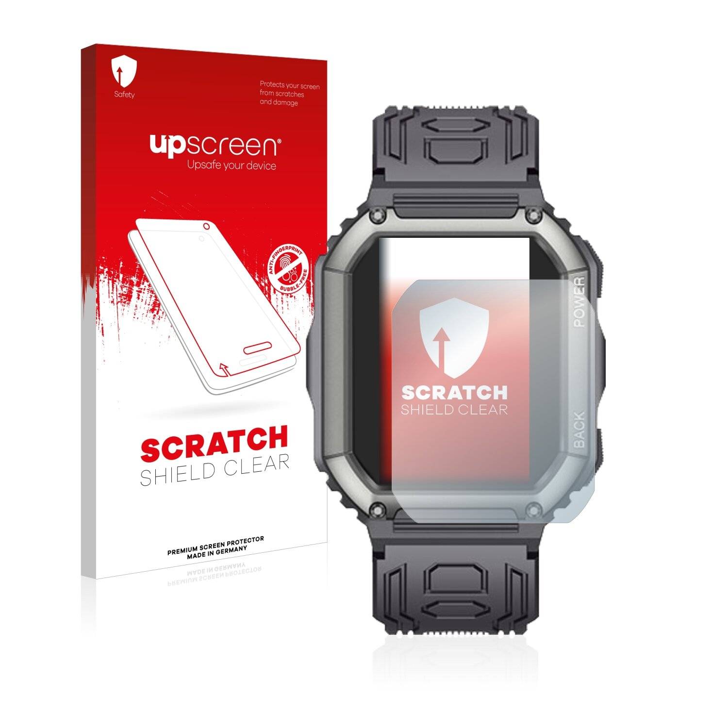 upscreen Scratch Shield Clear Premium Displayschutzfolie für Song Man