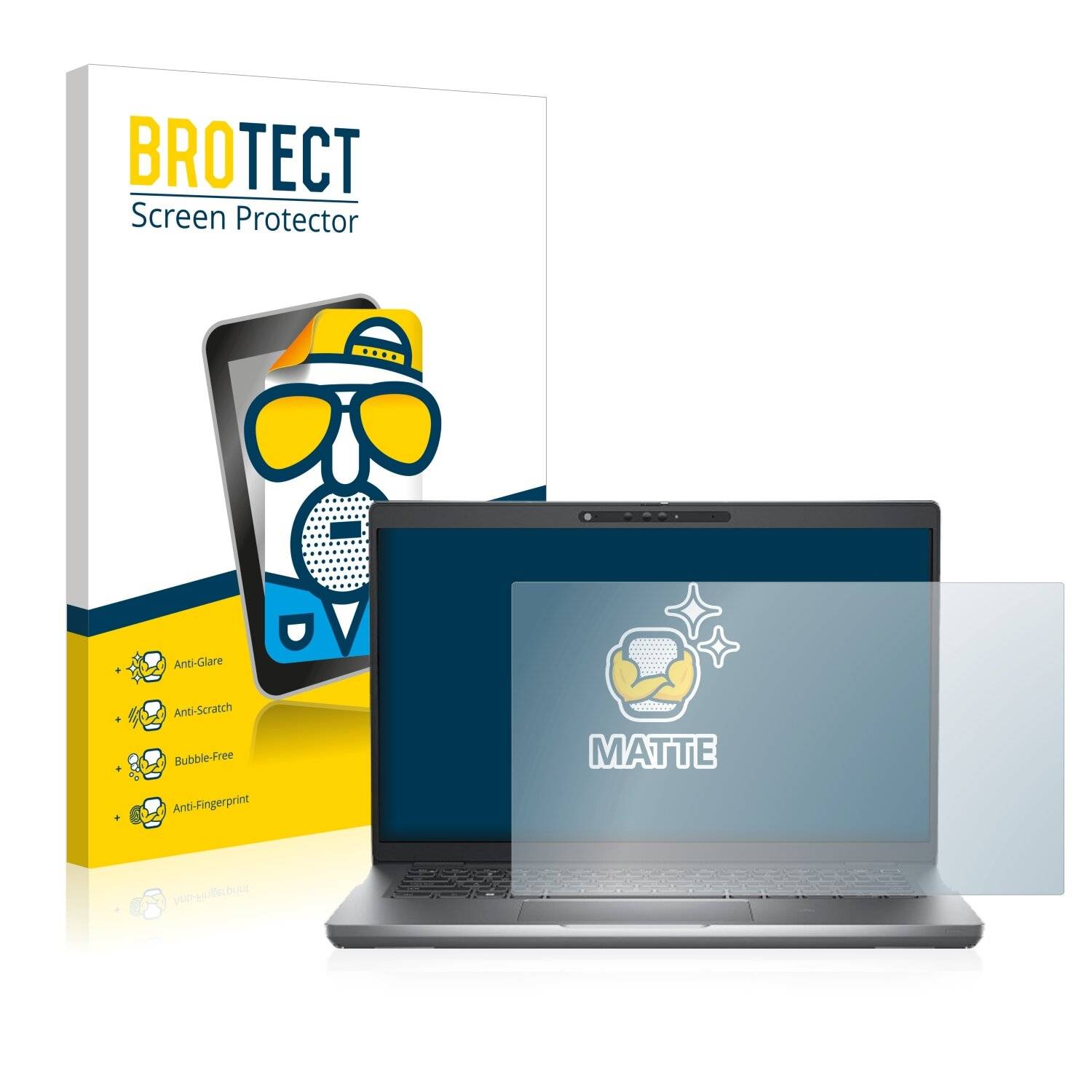 BROTECT Matte Displayschutzfolie für Dell Latitude 5431 - Entspiegelt,