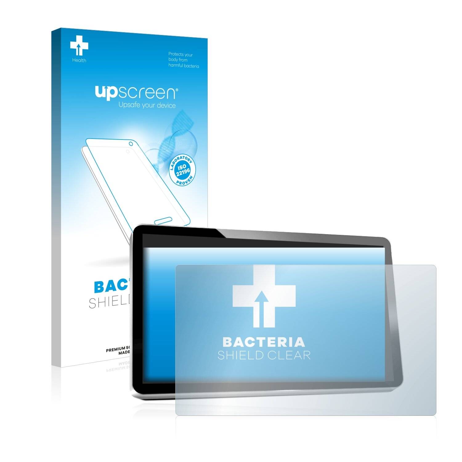 upscreen Bacteria Shield Clear Premium Antibakterielle Displayschutzfolie für Esautomotion